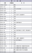 深圳市2021-2022学年普通中小学校校历
